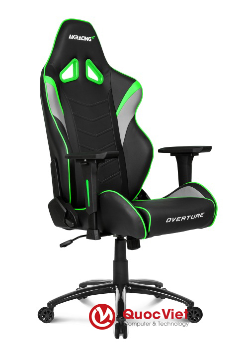 Ghế game AKRacing OVERTURE SERIES K601O Black/Green chất lượng tốt