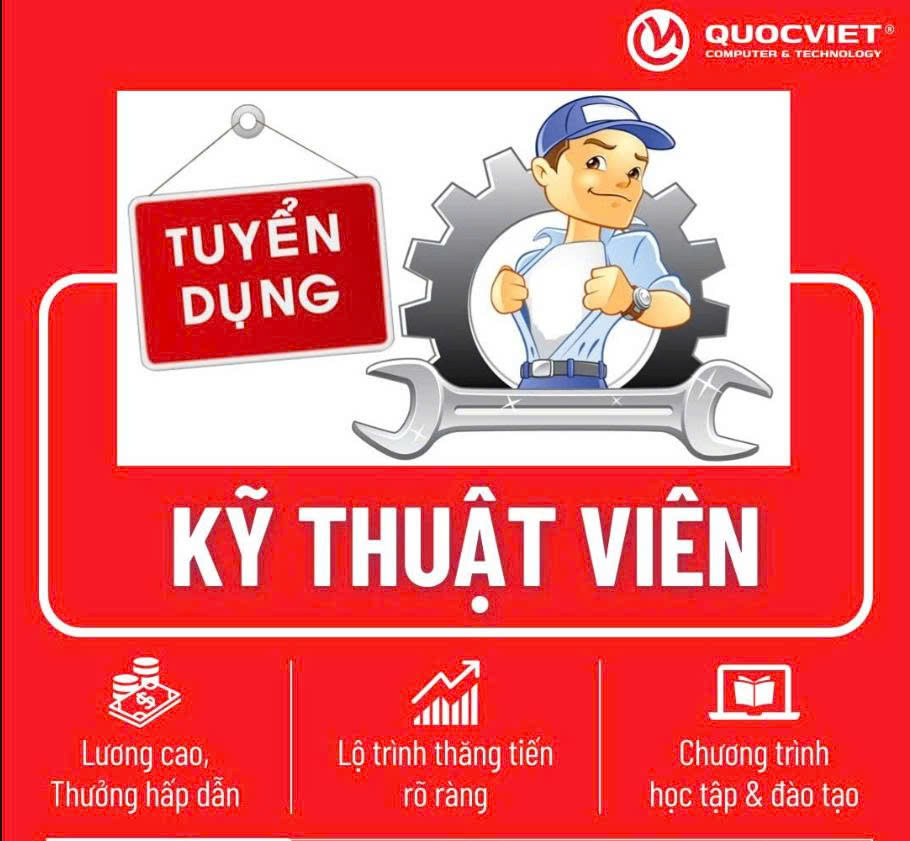 TUYỂN DỤNG NHÂN VIÊN KỸ THUẬT 2026