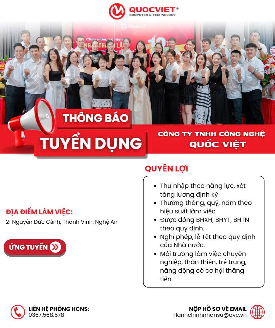 TUYỂN DỤNG KẾ TOÁN CÔNG NỢ