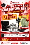 Ưu đãi combo gia dụng Kangaroo cho Tân sinh viên: Sắm trọn bộ căn bếp, tặng ngay nồi cơm điện