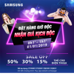 Đón Giao thừa 2019 với chương trình sale cực sốc từ nhãn hàng monitor Samsung