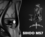 Ergonomic SIHOO M57: Ghế công thái học, êm thoáng, giá chưa tới 5 triệu đồng