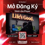 ĐĂNG KÝ TUYỂN THỦ GIẢI ĐẤU LIFE'S GOOD TOURNAMENT!