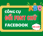 Cách đổi font chữ trên facebook: chữ in đậm, chữ 𝒏𝒈𝒉𝒊𝒆̂𝒏𝒈, đổi font chữ 