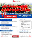  THÔNG BÁO TUYỂN DỤNG NHÂN SỰ