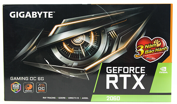 Đánh giá Gigabyte RTX 2060 Gaming OC-1