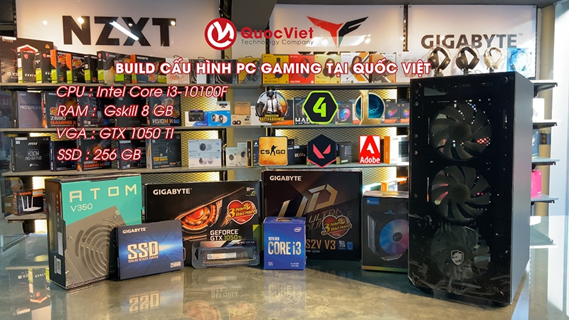 Đánh Giá PC Gaming Giá Rẻ Cân Mọi Loại Game Esport :Lol, Fifa4, Bubg, GTA5. Sẵn Hàng Tại Quốc Việt PC