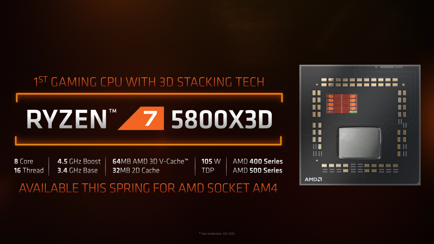 AMD Chính Thức Công Bố Ngày Ra Mắt Sáu Con Chip Zen 2, Zen3 Và Ngày Lên Kệ Của Ryzen 7 5800X3D