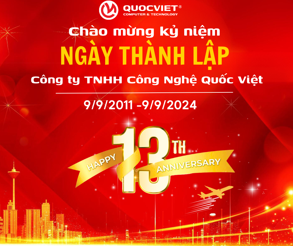 Kỷ niệm 13 năm thành lập Công ty Quốc Việt – Hành trình 13 năm không ngừng phát triển