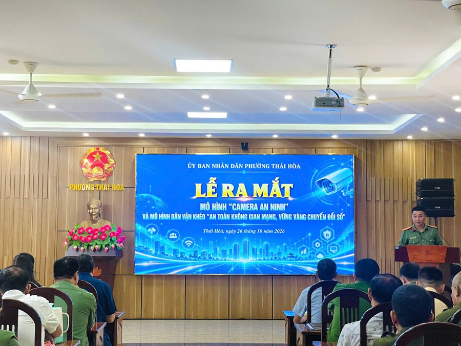 lễ ra mắt mô hình camera an ninh