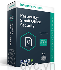 Phần mềm diệt virut Kaspersky small office security 5pc+1server