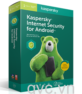 Phần mềm diệt virut Kaspersky internet security for Android	