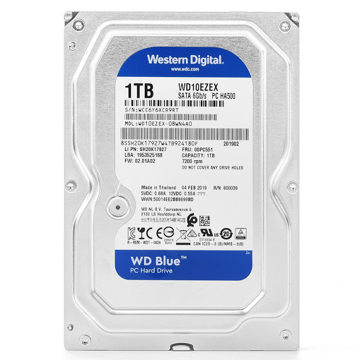 HDD Western 1TB Blue