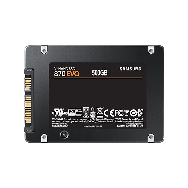 Ổ cứng SSD 500GB Samsung 870 EVO (MZ-77E500BW) 