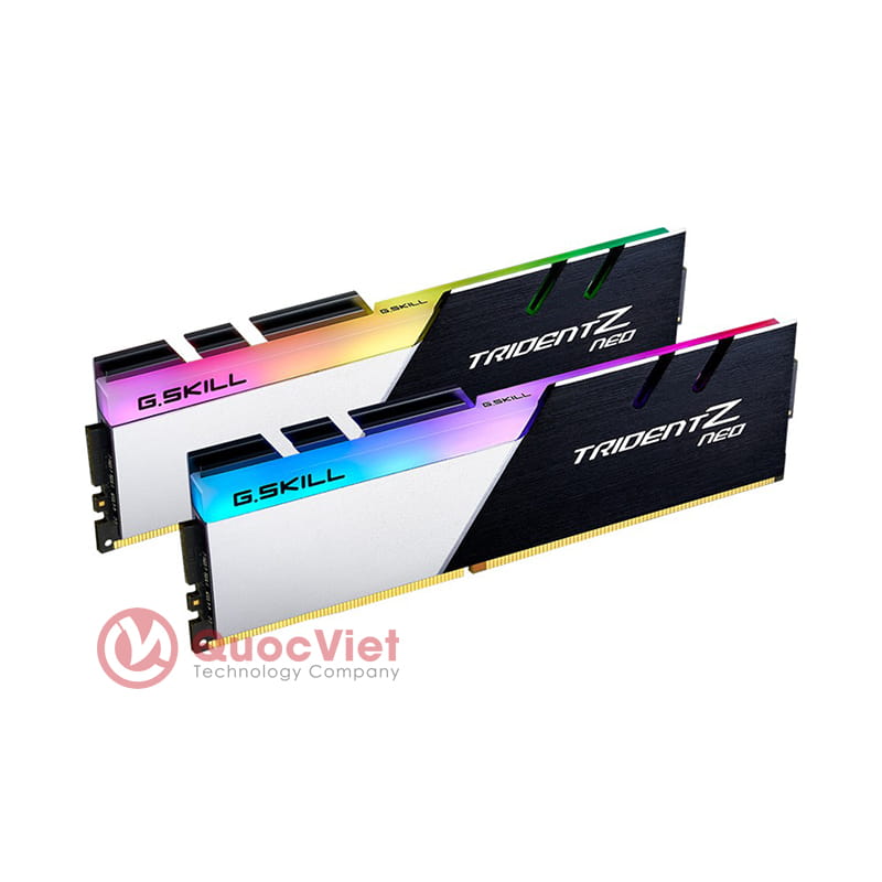 Ram Desktop Gskill Trident Z Neo RGB (F4-3600C18D-32GTZN) 32GB (2x16GB) DDR4 3600MHz