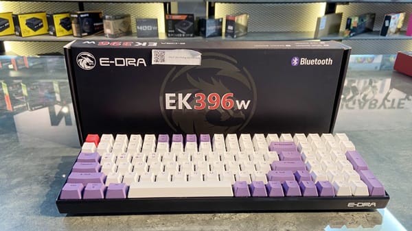 Key E-dra không dây EK396W Brown Switch