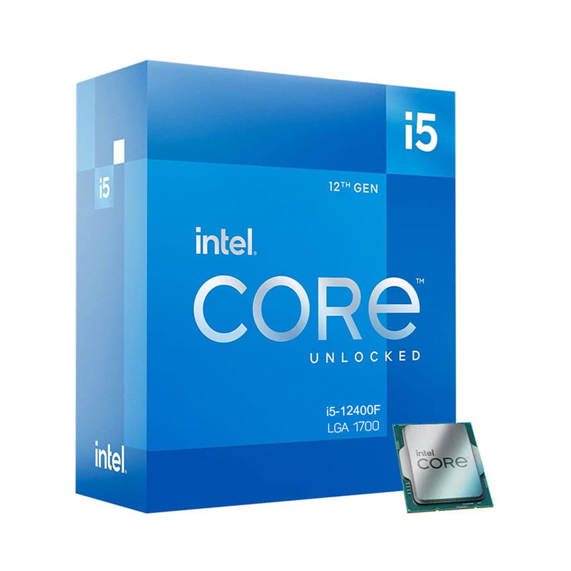 CPU Intel Core i5-12400F (Up To 4.40GHz, 6 Nhân 12 Luồng Socket 1700)