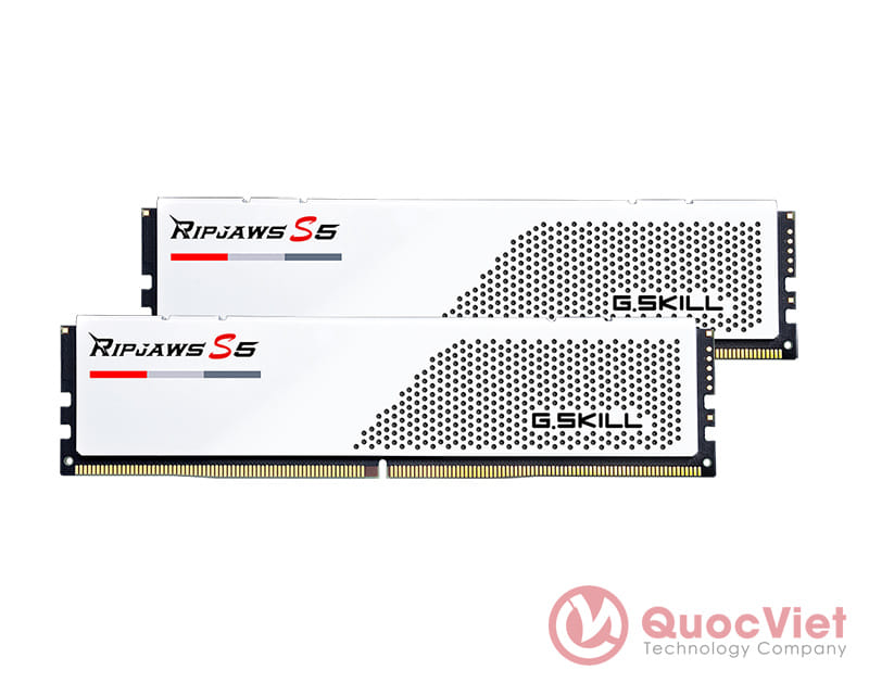 Ram GSkill Ripjaws S5 32GB(2x16GB) DDR5 5200MHz (F5-5200J3636C16GX2-RS5W) 