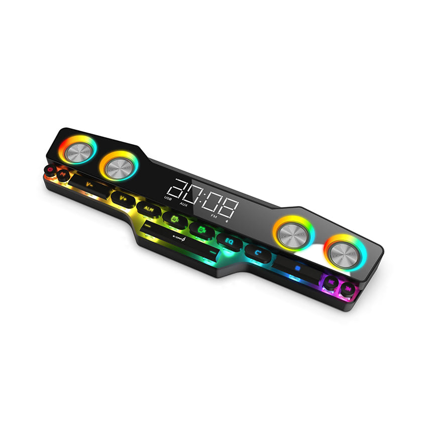 Loa Soundbar E-Dra EGS01W LED RGB (USB Bluetooth, PC, FM)