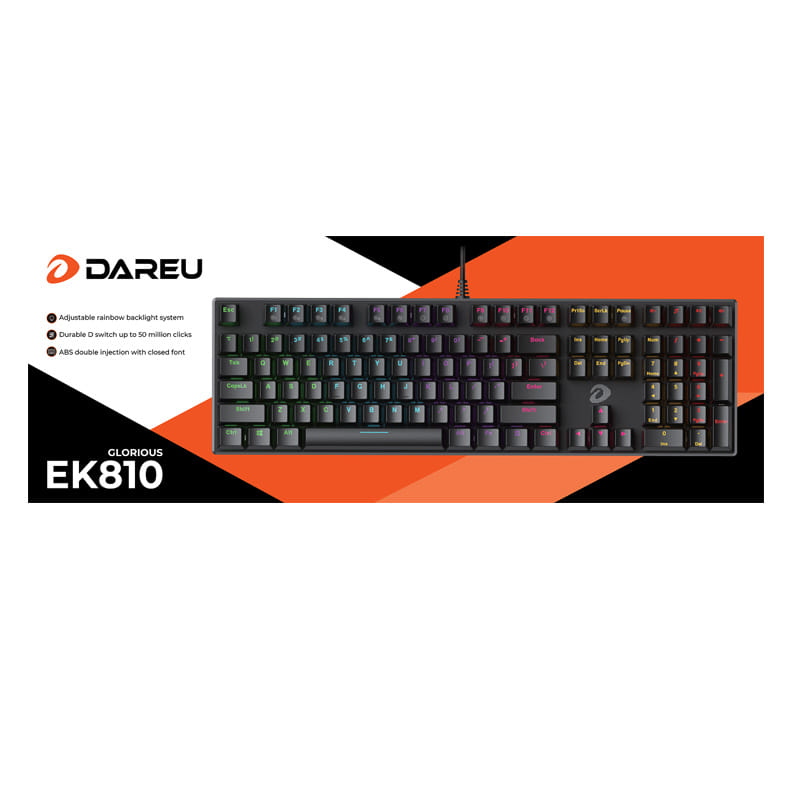 Key Dare-U EK810 Black Blue Switch