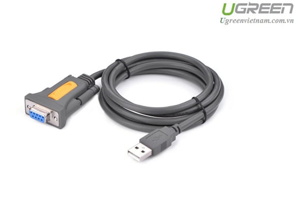 Cáp chuyển đổi USB 2.0 to Com RS232 1,5m green