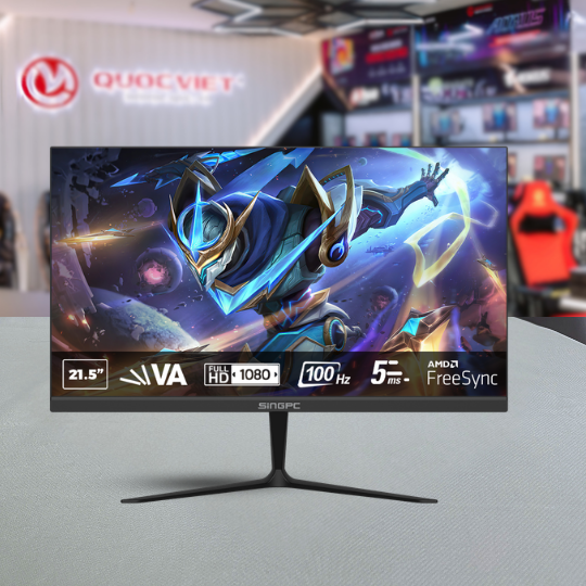 Monitor LCD SingPC SGP215VAS(21.5/FHD/100Hz/5ms/VA)