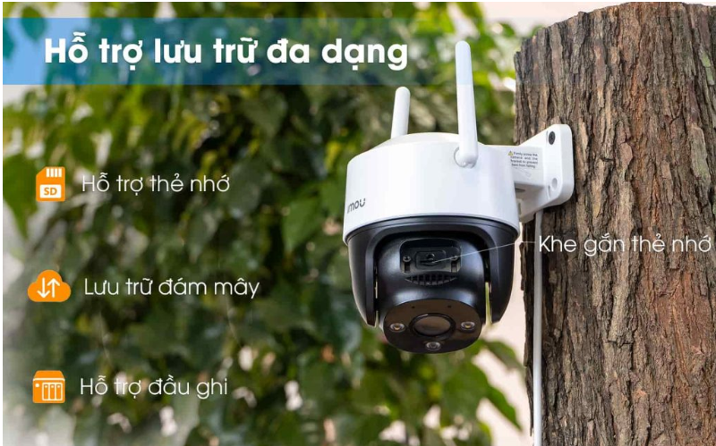 Camera IMOU quay quét 3MP IPC-S31FEP Có màu, đàm thoại