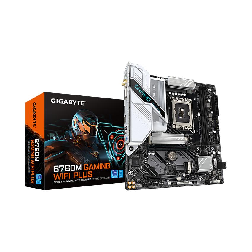 Mainboard Gigabyte B760M GAMING WIFI PLUS DDR5 (Intel B760, LGA1700,mATX)