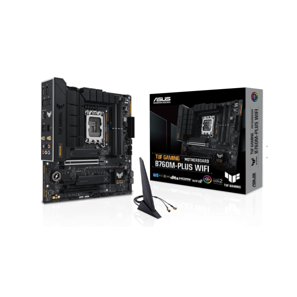  Main ASUS B760M PLUS TUF GAMING WIFI D5 (Intel B760/ Socket 1700/ M-ATX/ 4 khe ram)
