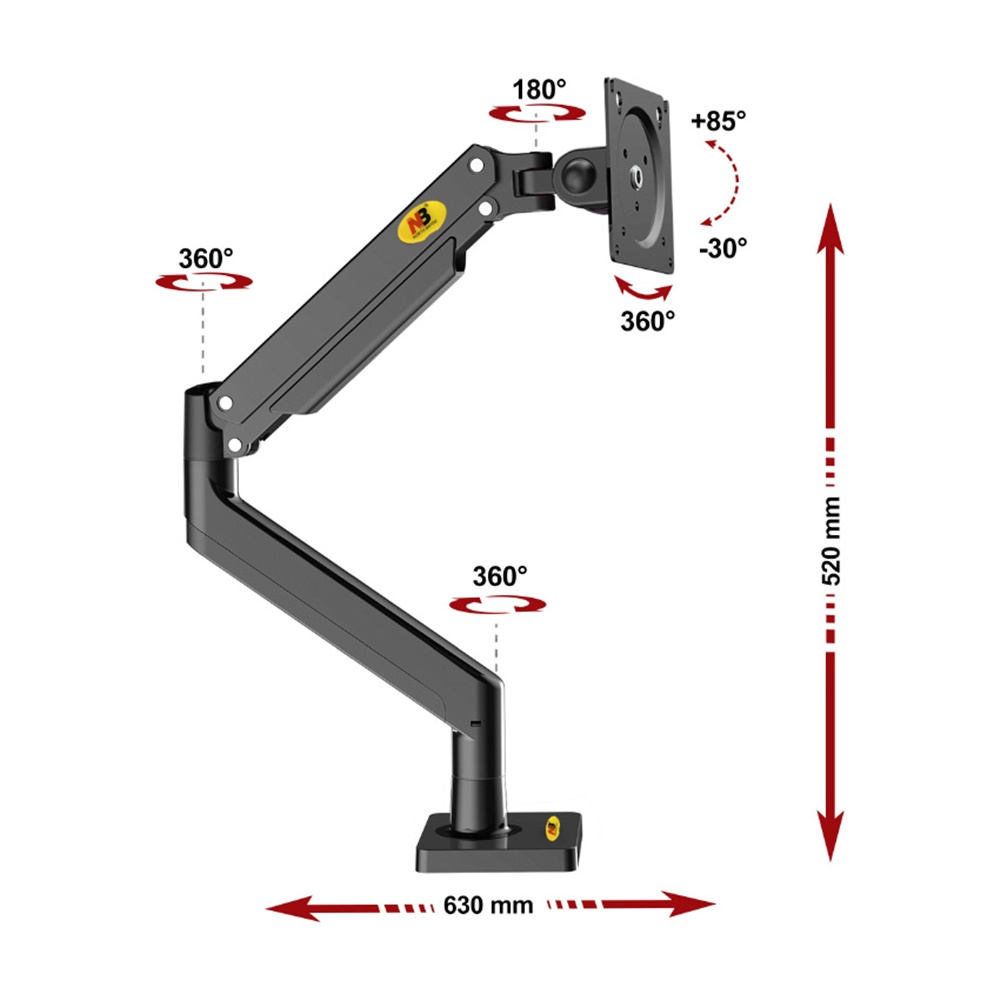 Giá đỡ màn hình máy tính NB G45 (22 inch - 40 inch)