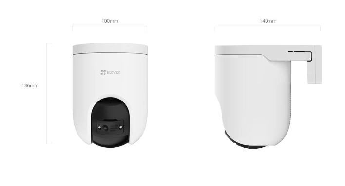 Camera EZVIZ H8C Pro 2K 3MP Wifi quay quét, có màu ban đêm, đàm thoại 2 chiều