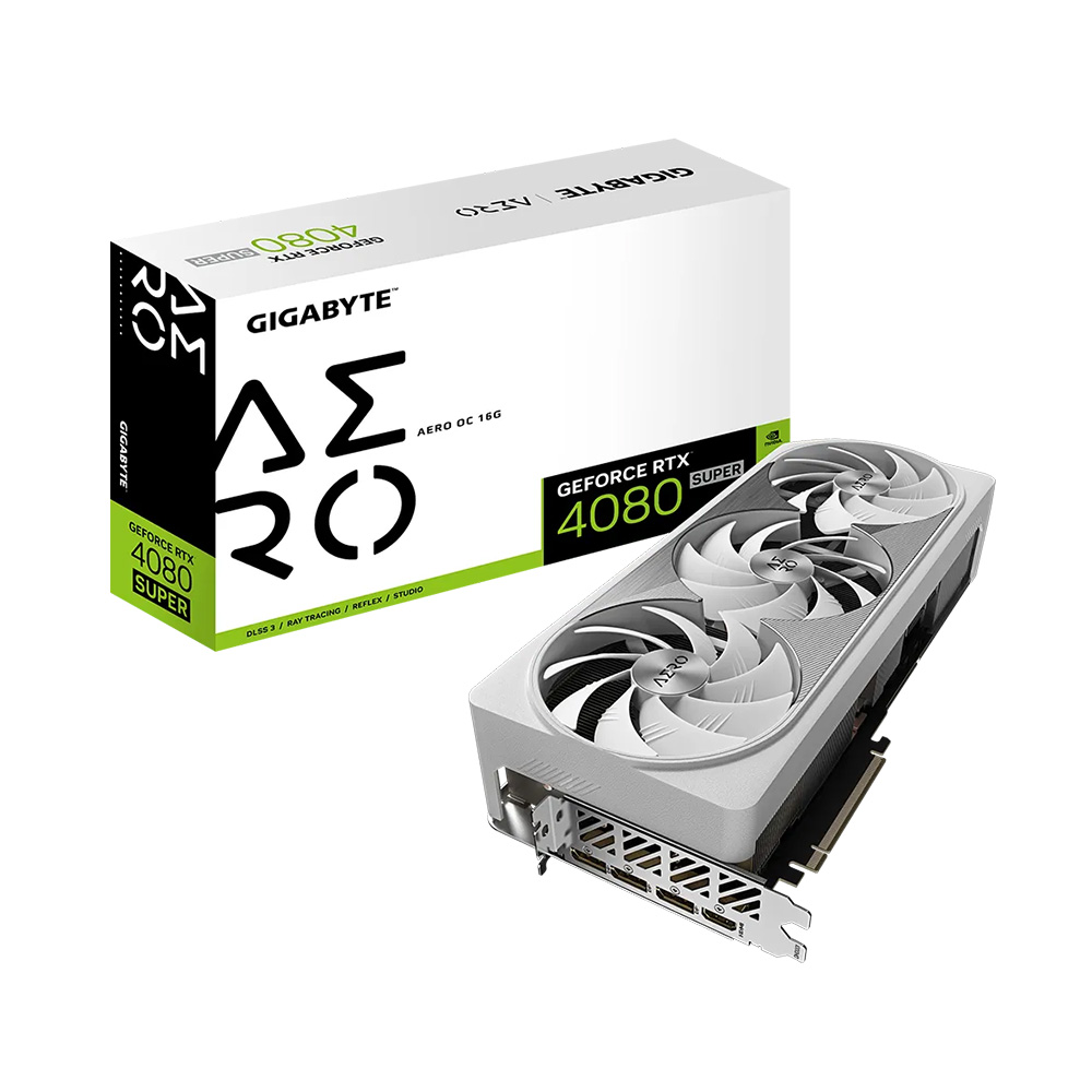 VGA Gigabyte RTX 4080 SUPER AERO OC 16GB GDDR6X (N408SAERO OC-16GD)