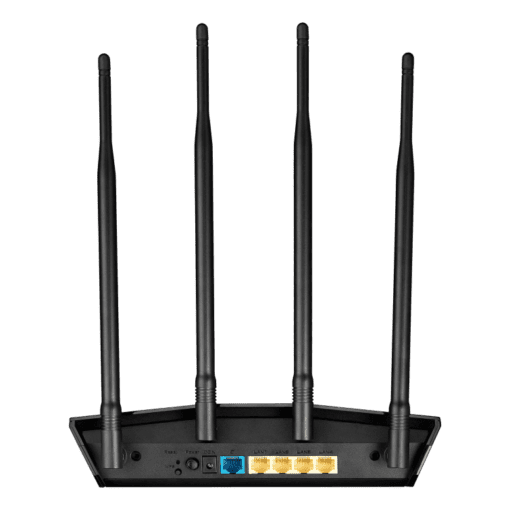 Bộ phát wifi 6 Asus RT-AX1800HP MU-MIMO (Chuẩn AX/ AX1800Mbps/ 4 Ăng-ten ngoài/ Wifi Mesh/ 35 User)