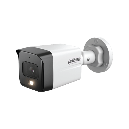 Camera IP thân 2MP Dahua DH-IPC-HFW1239TC1-A-LED có mic có màu ban đêm