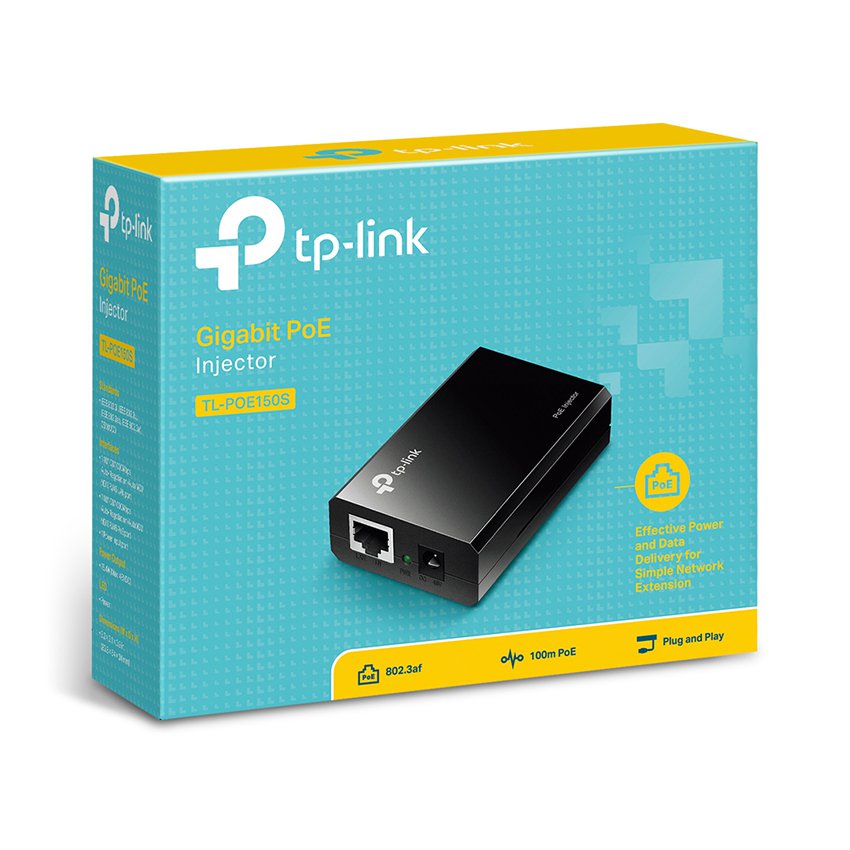 Thiết bị cấp nguồn qua đường dây mạng TPLink - POE150S