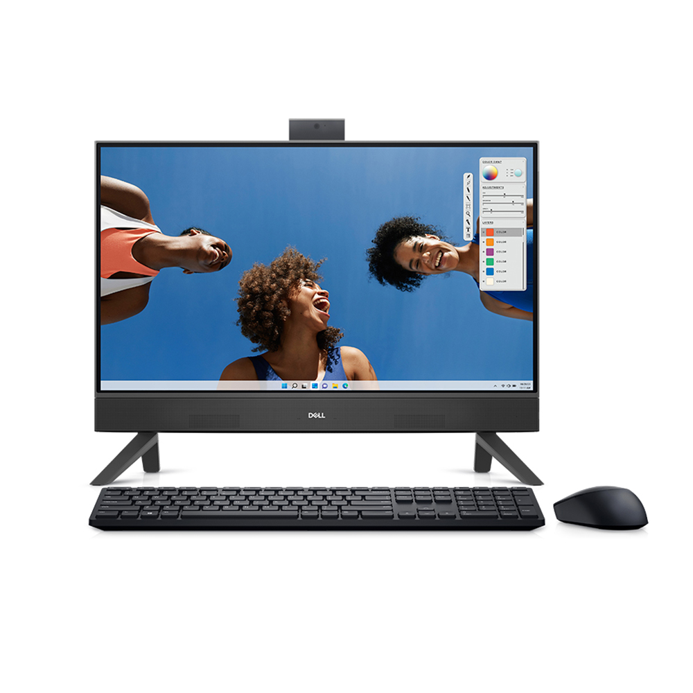 All in One Dell Inspiron 5430 42INAIO543002 (Core 5 120U/8GB/512GB/23.8 FHD/W11/Office/Wifi) Black