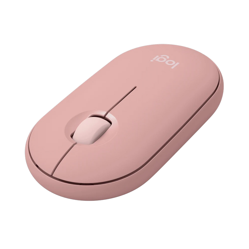 Mouse không dây Bluetooth Logitech M350s (Màu hồng)