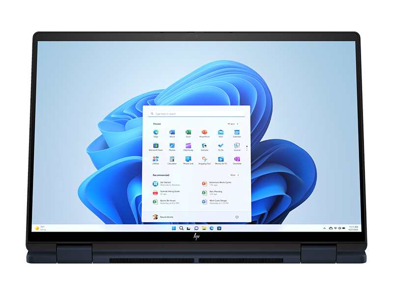 Máy tính xách tay HP Envy X360 14-fc0087TU A19BXPA [(Ultra 7 155U/ 16GB/ 1TB SSD/ 14.0inch OLED Touch/ Win11/ Blue/ Vỏ nhôm/ Pen/1Y)]