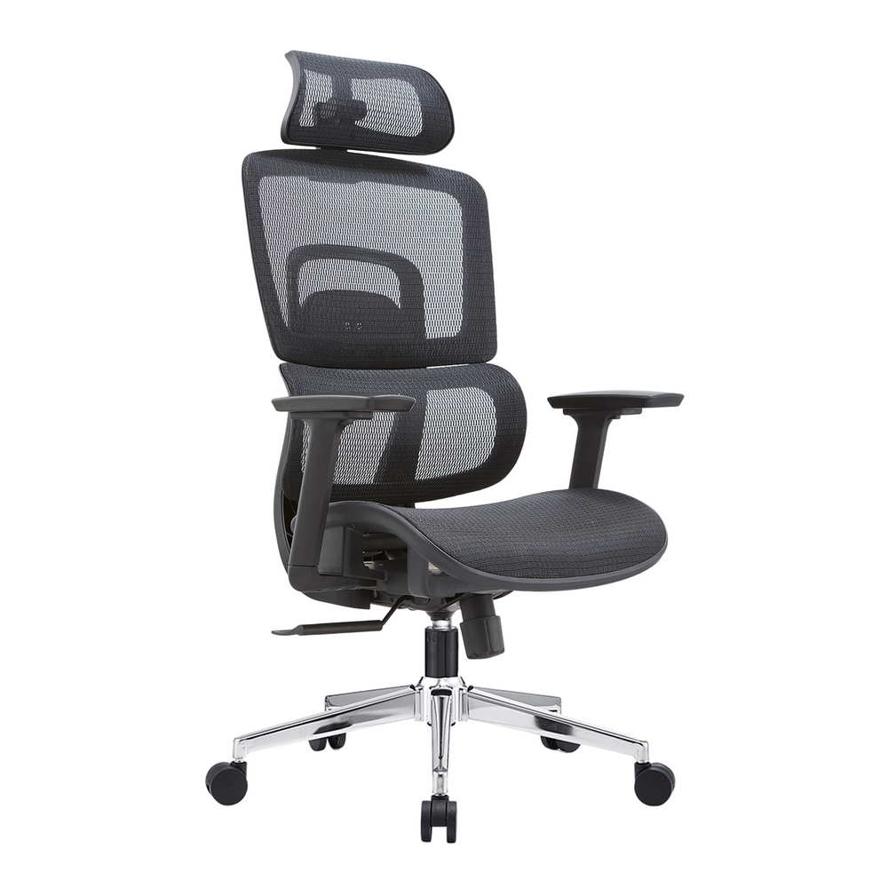 Ghế xoay công thái học E-Dra EECEEC220 Black