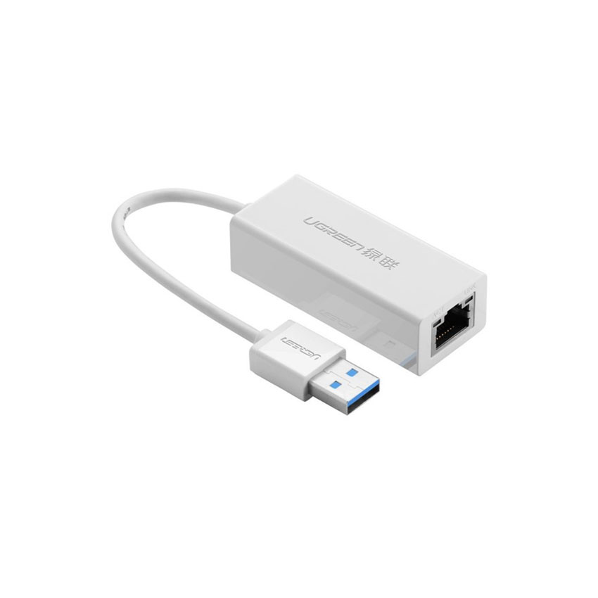 Bộ chuyển đổi USB 3.0 to Lan hỗ trợ 10/100/1000 Mbps Ugreen (20255)