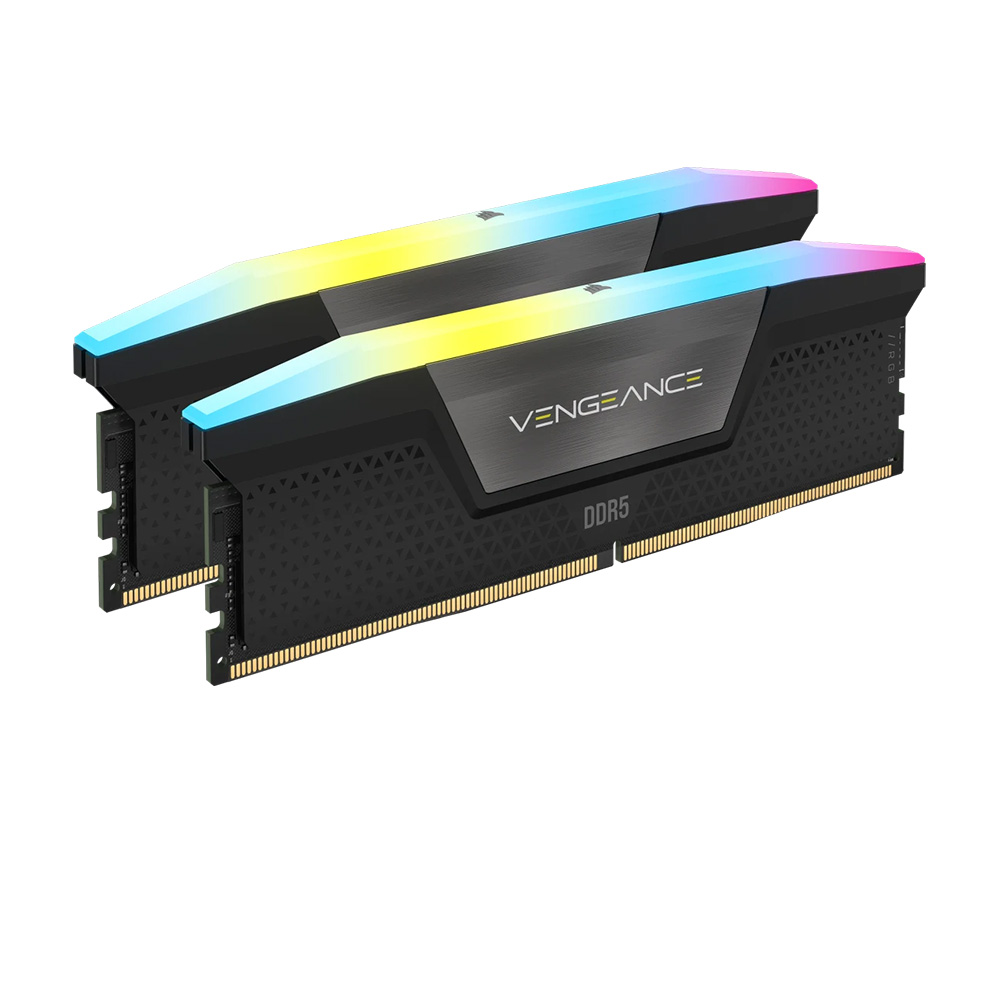 RAM CORSAIR VENGEANCE RGB 64GB (2x32GB) DDR5 6000Mhz (CMH64GX5M2B6000C38)