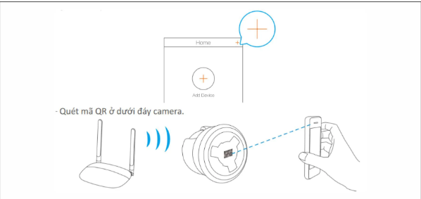 Camera EZVIZ H6C Pro 3MP 2K W1 Color Wifi quay quét 360 độ trong nhà, có màu ban đêm