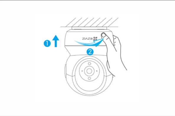 Camera EZVIZ H6C Pro 3MP 2K W1 Color Wifi quay quét 360 độ trong nhà, có màu ban đêm