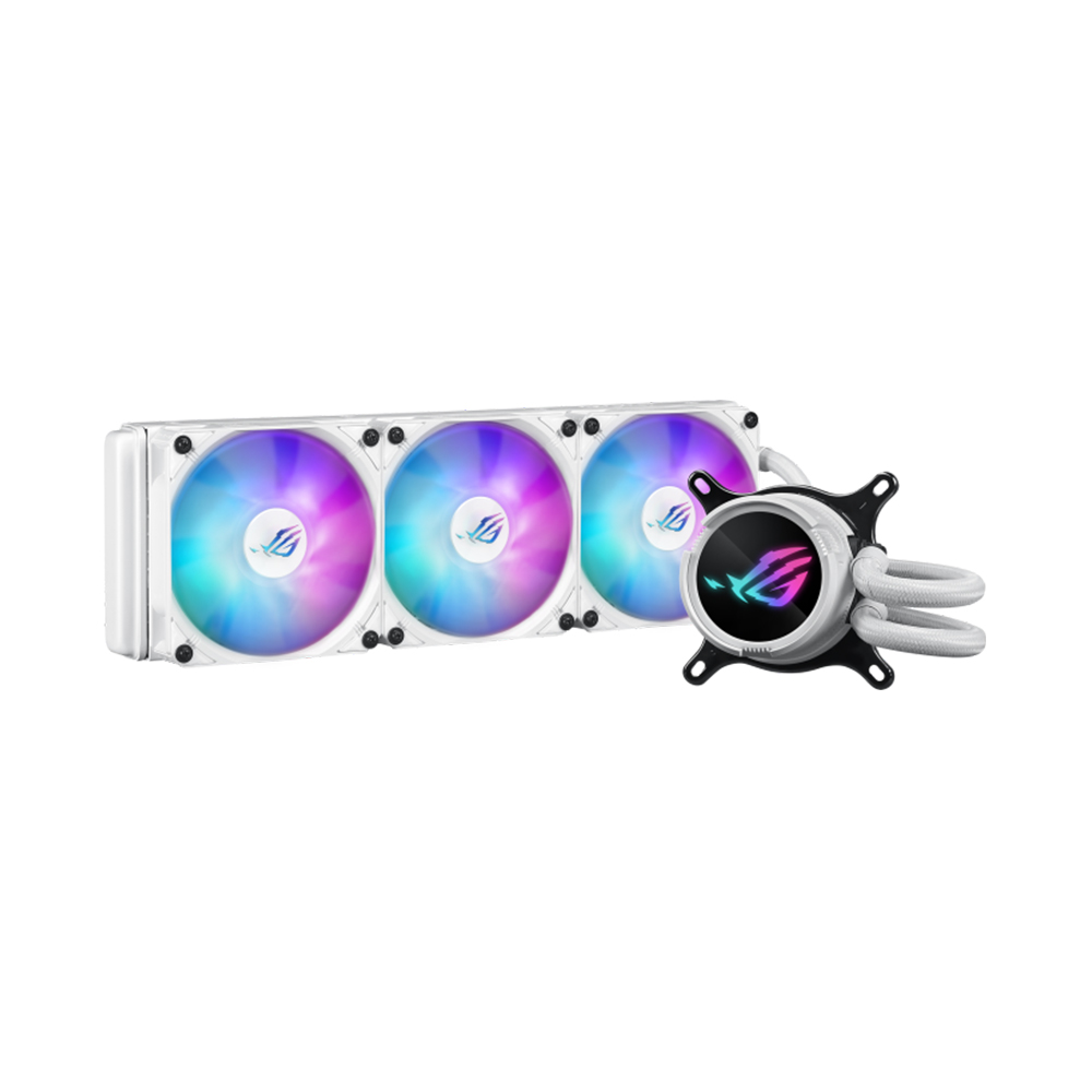Tản Nhiệt Nước CPU ASUS ROG STRIX LC III 360 ARGB WHITE ( 3 Fan 12cm ARGB)