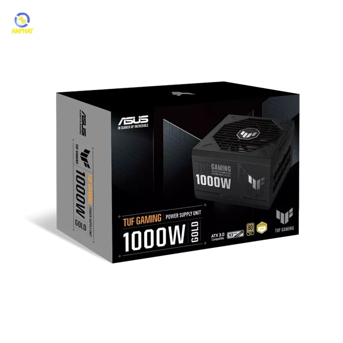 Nguồn Máy Tính Asus TUF Gaming 1000W Gold ( ATX 3.0 - Pcie 5.0 - Full Modular)