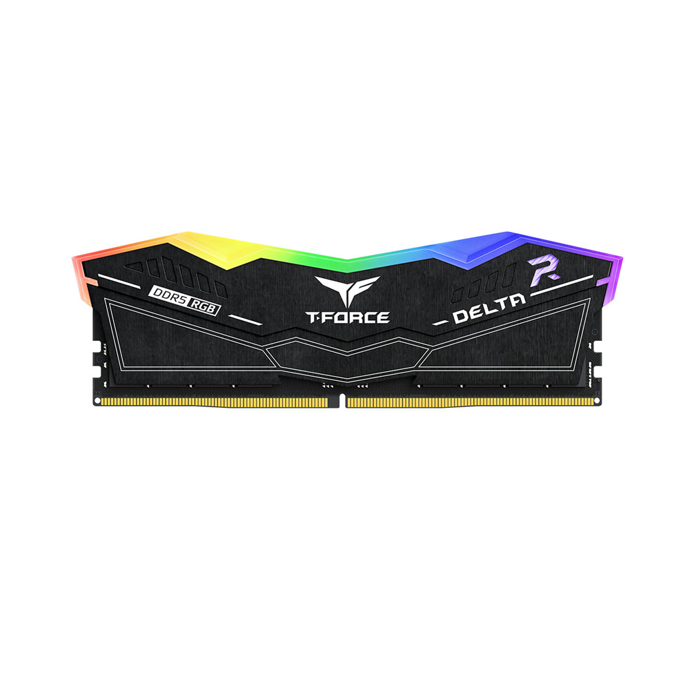 Ram TeamGroup T-Force Delta RGB 16GB DDR5 6000MHz Black