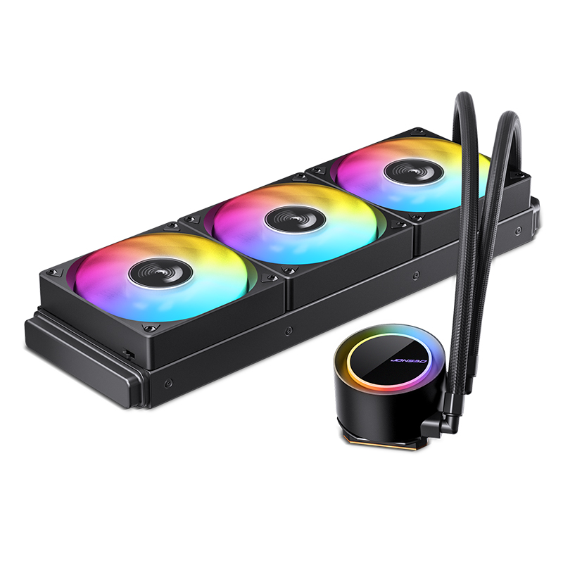 Tản nhiệt nước AIO JONSBO TG-360 BLACK 3 FAN (Đen/ LED ARGB)