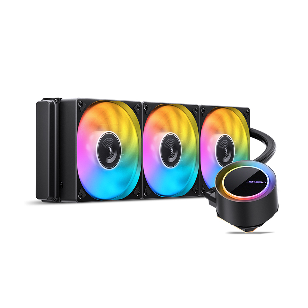 Tản nhiệt nước AIO JONSBO TG-360 BLACK 3 FAN (Đen/ LED ARGB)