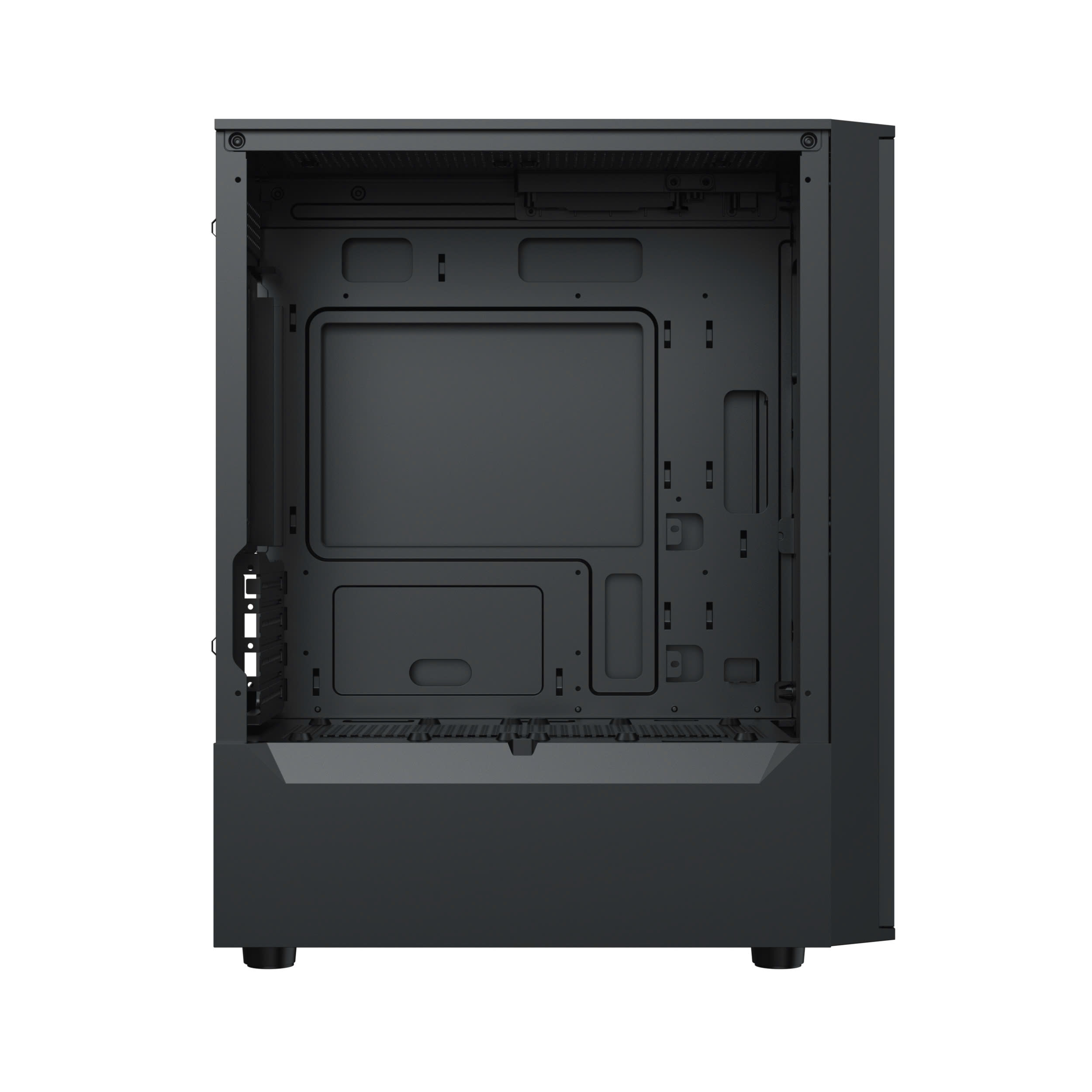 Vỏ thùng Xigmatek MYX Air 3F EN45967 (MATX, 3 fan RGB, Màu Đen)
