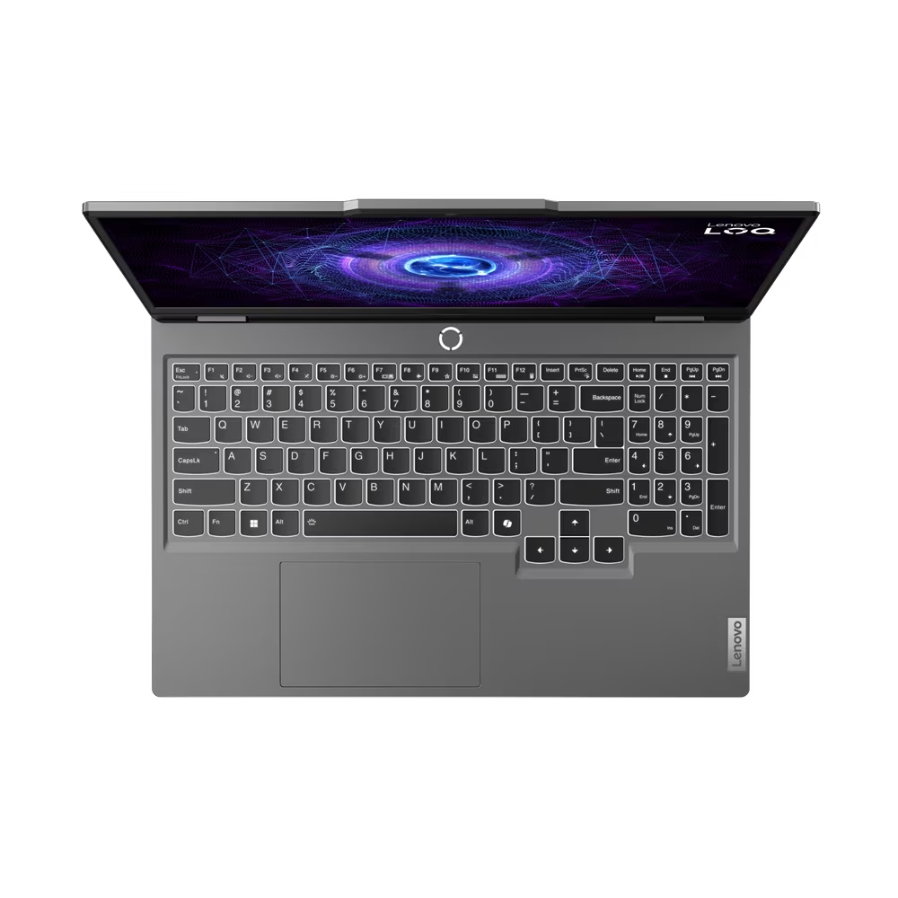 Máy tính xách tay Lenovo LOQ-15IAX9-83GS000RVN [Core i5-12450HX/16GD5(2*8GB)/512GSSD/15.6FHD-144Hz/WL/BT/4C/6G_RTX4050/W11SL/LKB/2Y/Xám]